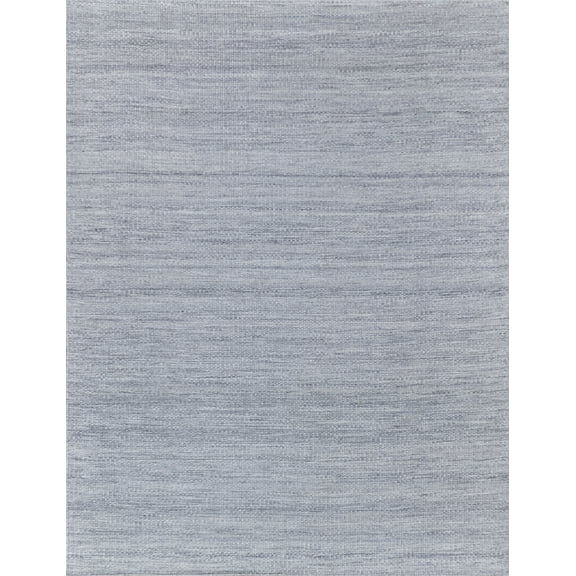 Exquisite Rugs Loro Indoor/Outdoor Handmade Flatweave P.E.T. Yarn Light Silver Area Rug