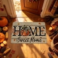 thumbnail image 3 of suore Fall Pumpkin Door Mat, Autumn Welcome Rug for Front Door, Pumpkin Leaf Design Door Mat, Removes Dirt Non Slip Backing, Thanksgiving Entryway Floor Mat for Porch Decor, 3 of 6