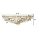thumbnail image 3 of Astrella Antique White Wall Shelf, 3 of 5