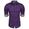 thumbnail image 3 of COOFANDY Mens Shirt Business Dress Shirt Regular Fit Casual Button Down Shirt Wrinkle Free, 3 of 7