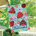 thumbnail image 4 of Briarwood Lane Spring House Flag 40x28 For Outdoor Patterned Ladybugs For Spring House Flag, 4 of 7