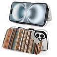 thumbnail image 4 of Compatible with iPhone 11 12 13 mini 14 15 16 Pro Max Plus Wallet Case with Card Holder, PU Leather Kickstand Card Slots Case ( Mexican BOHO Strips, iPhone 13), 4 of 7