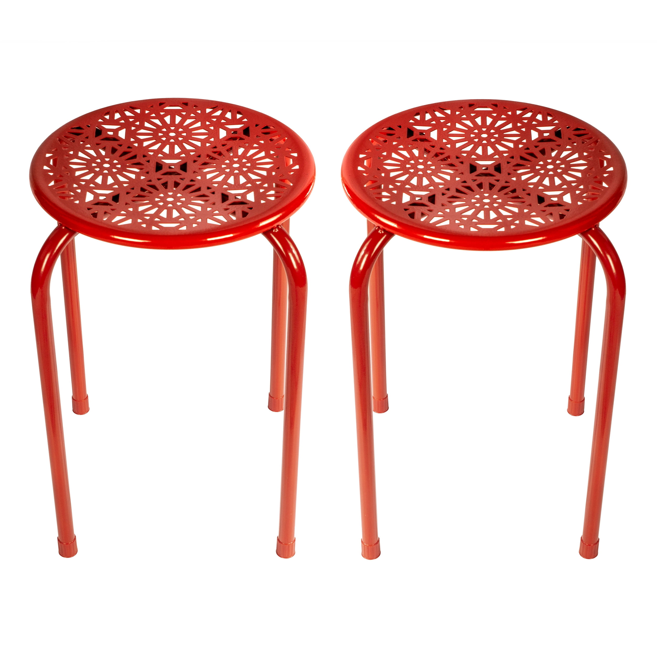 Atlantic Daisy Metal Side Table Stool Set Of 2 Multiple Colors Atlantic Daisy Metal Side Table Stool Set Of 2 Multiple Colors Com