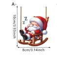 thumbnail image 3 of Pegatinas de Papá Noel Xihbxyly Ofertas Del Prime Day, 3 of 6