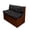 Black Leopard Print, variant on Chririnla Forest Monkey RV Dinette Cushion Covers 2 Pack Camper Couch Covers Stretch 2 Cushion Slipcovers Washable RV Bench Seat Covers for Dinette Reusable Travel Trailer Couch Furniture Slipcovers