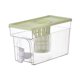 thumbnail image 2 of Dispensador de bebidas heladas con grifo, cubo doméstico portátil fácil de limpiar de 3 l verde, 2 of 9