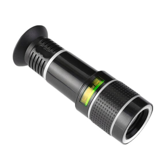 Universal 20X Zoom Mobile Phone Telescope Lens Telephoto External Smartphone Camera Lens with Patch for Phone