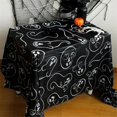 thumbnail image 2 of Halloween Placemat Ghost Table Runner Cobweb Tablecloth Gothic Tabletop Decor Home Decorations Kitchen Dining Decor C, 2 of 5