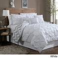 thumbnail image 1 of Porch & Den Avondale Manor Ella Pinch Pleat Reversible 7-piece Comforter Set, 1 of 5