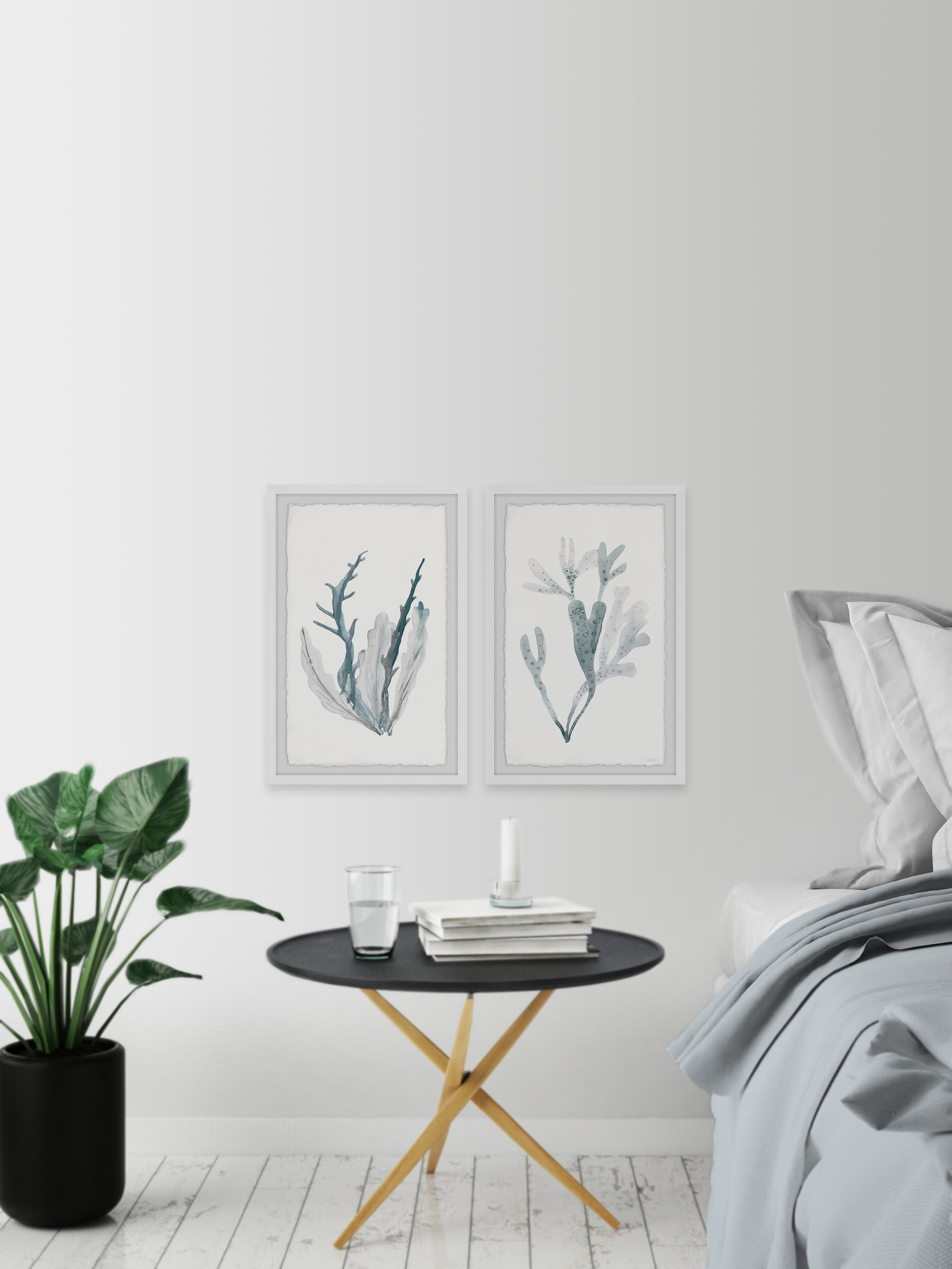 Parvez Taj Printed Animals & Insects Framed Art Prints, Set of 2