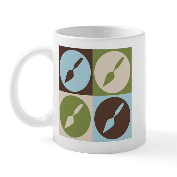 CafePress - Archaeology Pop Art Mug - 11 oz Ceramic Mug - Novelty Coffee Tea Cup