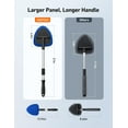 thumbnail image 2 of VFM Car Window Cleaner Tool, Car Interior Window Detailing Cleaning Kit with Extendable Handle and 4 Easy-to-Install Reusable Microfiber Pads, Auto Glass Wiper Brush Kit for Car&Home, 2 of 10
