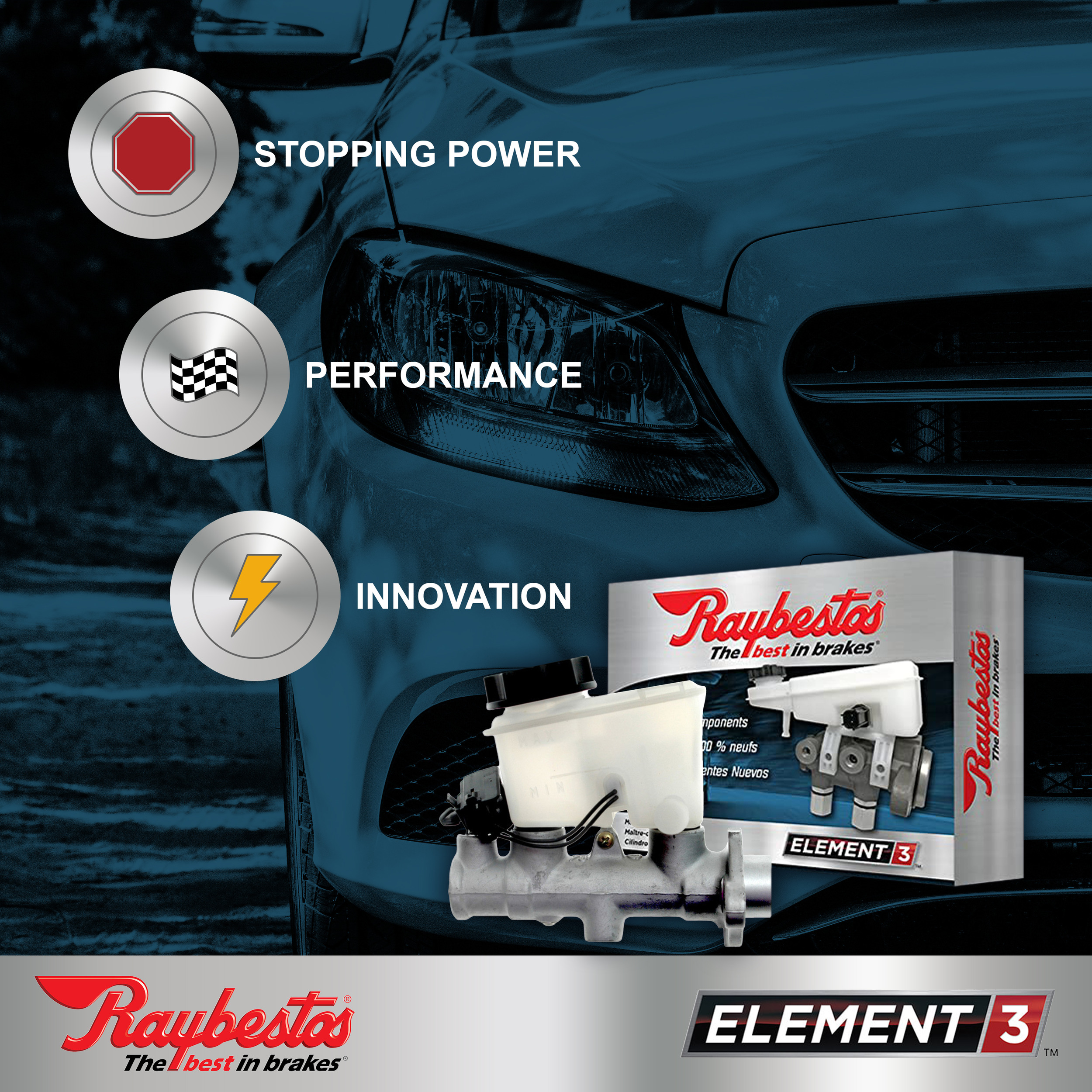Raybestos Element3 Master Cylinder Repair Kits - image 3 of 3