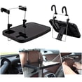 thumbnail image 2 of Escritorio multifunción para ordenador de coche, mesa plegable para almuerzo, asiento de coche, soporte para ordenador portátil, soporte para mesa de bebidas y alimentos, 2 of 8