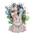 thumbnail image 1 of Bonito conejito de Pascua, planta en maceta, decoración del hogar, maceta de conejito de Pascua para fiestas navideñas Hugtrwg Para estrenar, 1 of 9