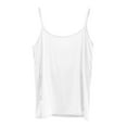 thumbnail image 4 of XuJwPNcy Camisole Tops with Built in Bras Women V Neck Sleeveless Casual Comfy Pajama Tops Basic Sleep Tshirts, 4 of 5