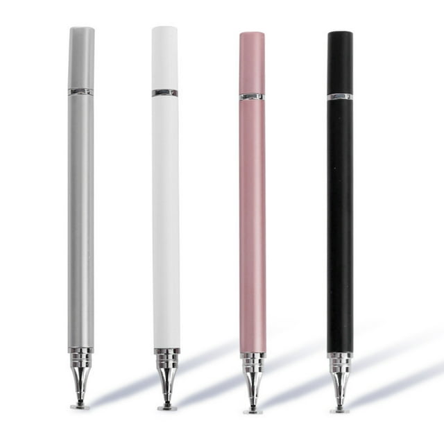 Sentmoon 2 in 1 Tablet Stylus Pen Disc Tip Ballpoint Dual Function Touchscreen Pen Compatible with Mobile Phones Tablets Laptops Accurate Smooth Writing Drawing Note Taking Travel