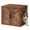 Rustic Brown, variant on Feandrea Cat Litter Box Enclosure, Hidden Litter Box Furniture, Indoor Pet House End Table, 23.6 x 19.7 x 19.7 Inches, Heather Greige