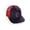 Navy Red White Red, variant on Structured Trucker Mesh Hat Custom Colors Letter C Initial Baseball Mid Profile (Navy Red White Red)