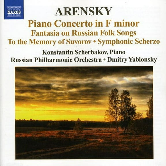 Konstantin Scherbakov - Piano Concerto in F minor / Fantasia on Russian - Music & Performance - CD