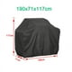 thumbnail image 1 of Cubierta cuadrada para mesa de hoguera de gas, impermeable, resistente al viento, anti-UV, resistente para muebles de hoguera de patio, 1 of 1