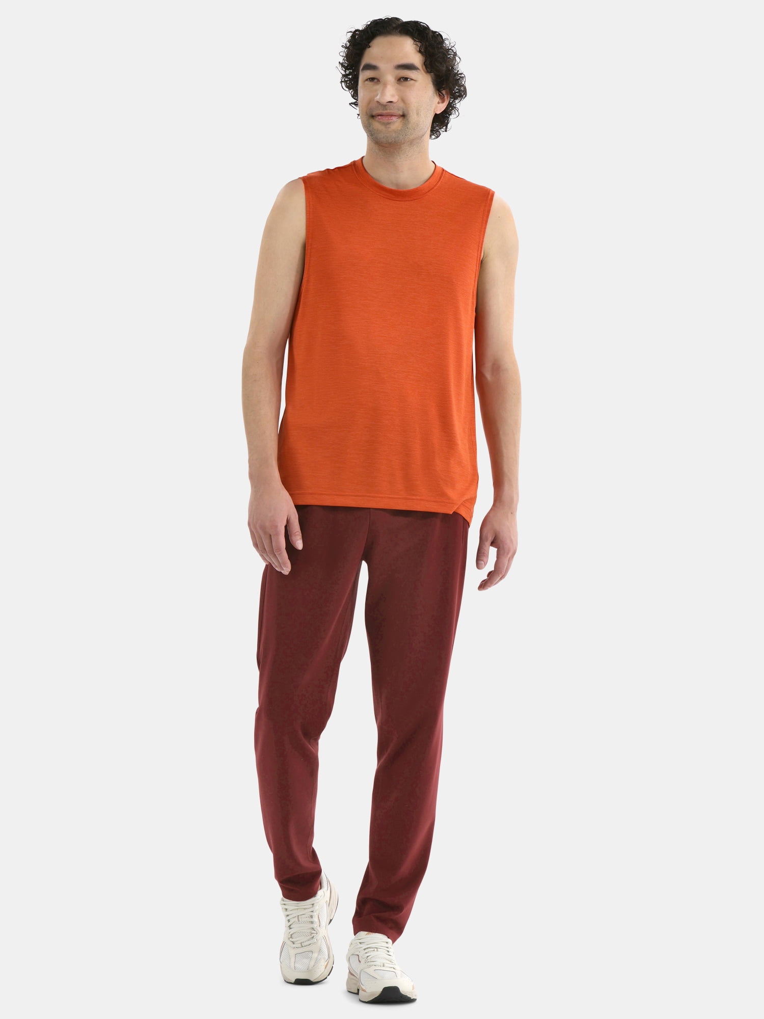 Athletic Works Men's & Big Men's Jersey and Space Dye Muscle Tee, Sizes XS-5XL