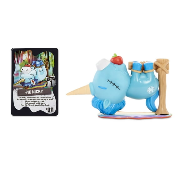 R.I.P. Rainbows in Pieces Gnarly, Messed Up Unicorn Character Pic-Nicky