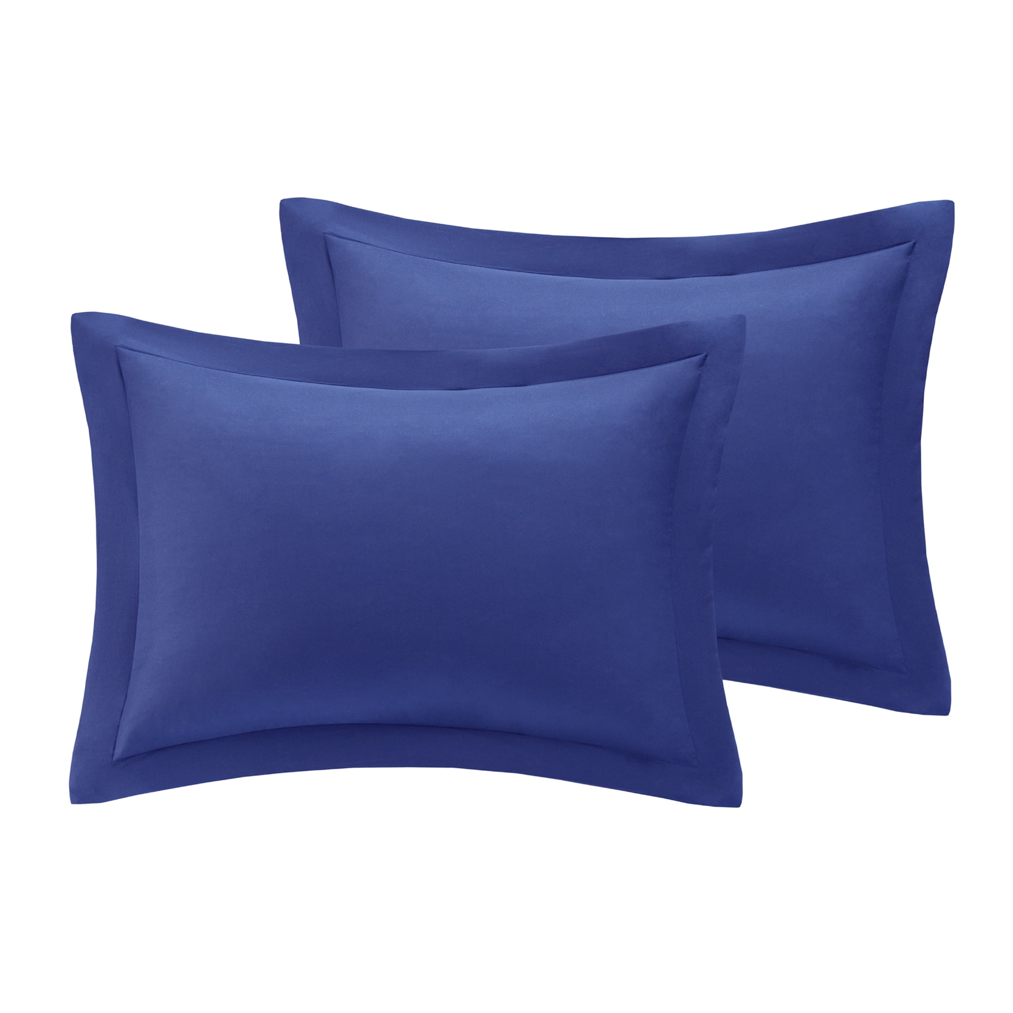 Mainstays Purple and Blue Geo 8 Piece Bed in a Bag Comforter Set With Sheets, Queen
