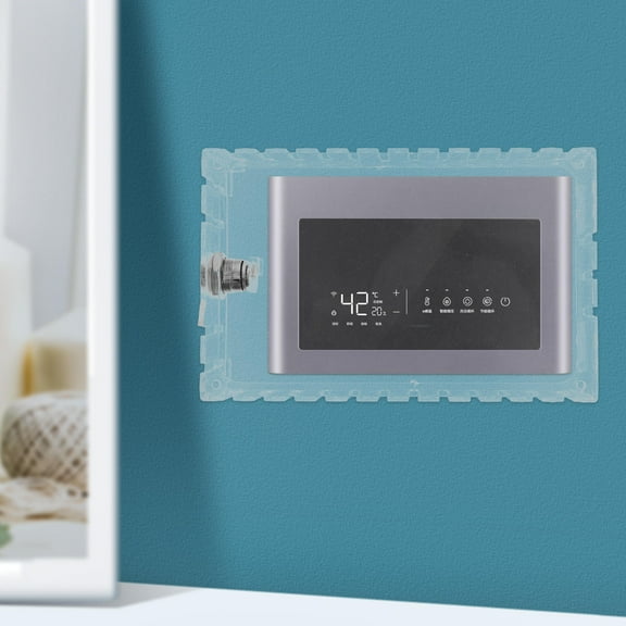 WEUVEB General Users Thermostat Cover Transparent ABS 1Pcs for Public Spaces