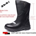 thumbnail image 2 of Botas de moto elegantes: diseño clásico, cómodas y transpirables, adecuadas tanto para desplazamientos diarios como para conducción informal.,Impermeable negro,45, 2 of 20