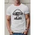 thumbnail image 1 of Camiseta de setas de anime: Camiseta moderna con estampado de setas de anime para hombre - Verano al aire libre - Regalo para hombre, camisetas de ocio, 1 of 5