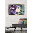 thumbnail image 3 of Pokemon - Gengar Snorlax Battle Wall Poster, 22.375" x 34" Framed, 3 of 6