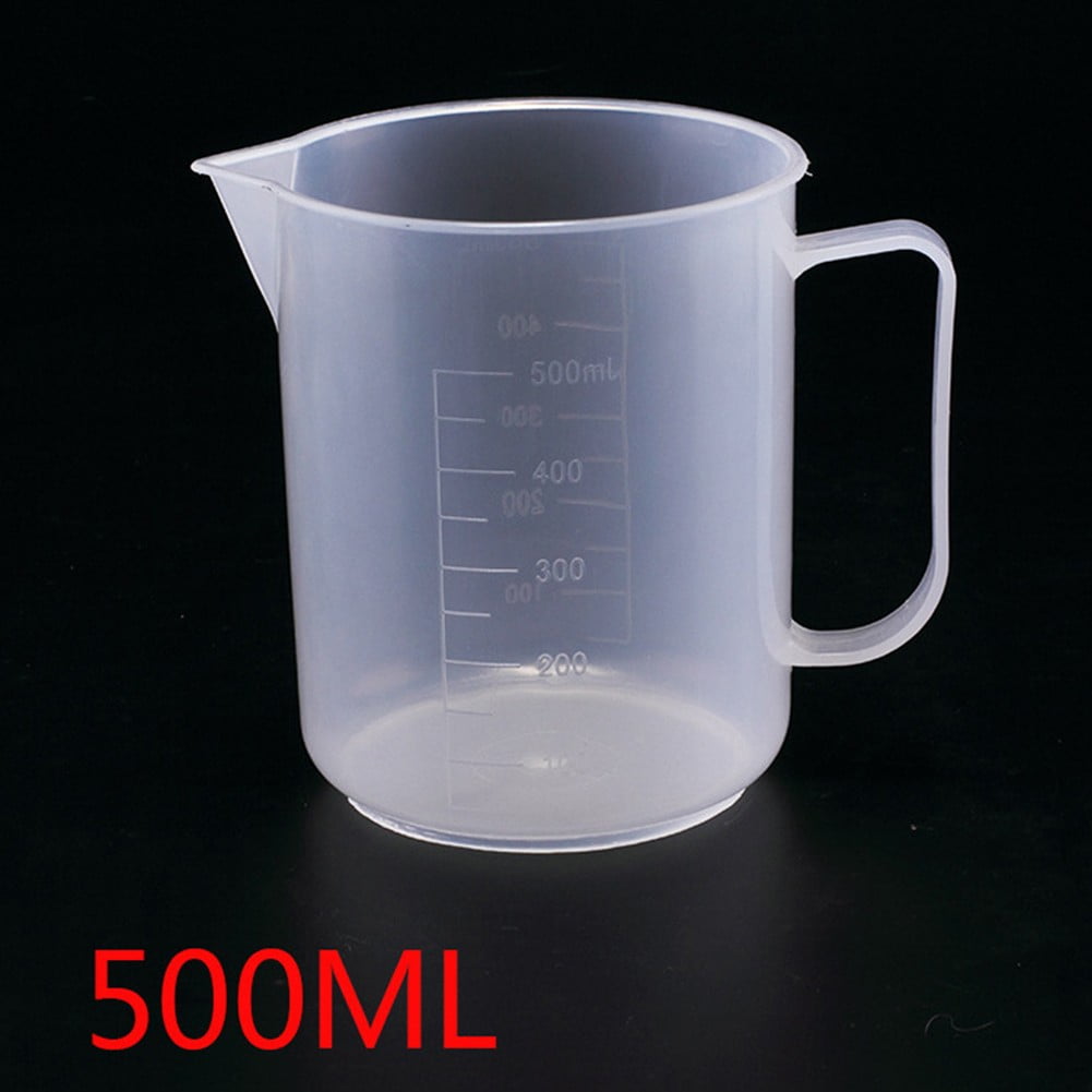 Bakery Baking Plastic Water Liquid Measuring Cup 300ml Clear Blue -  3.5x3.4x2(Upper.D*H*Bottom.D) - Bed Bath & Beyond - 28770985
