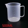 thumbnail image 1 of Measuring Jug Plastic Beaker Transparent Measuring Cup Chemical Resistant, 1 of 6