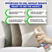 ZORBX Unscented Odor Eliminator Spray for Hospitals & Healthcare Deodorizer for Pets & Home (7.5 Fl oz x 2)