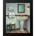 thumbnail image 2 of Hageman, Marilyn 20x24 Black Modern Framed Museum Art Print Titled - Cottage Sink Navy, 2 of 5