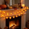 thumbnail image 4 of Viflosae Outdoor Lights Fall Home Decor LED Pumpkin Maple Leaf Light String Thanksgiving Decorative Light Pendant Holiday Lighting Arrangement Ornaments, 4 of 6
