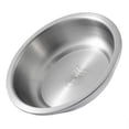 thumbnail image 4 of 304 Stainless Steel Thick Deep Round Plate 18cm, 4 of 5