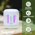 thumbnail image 2 of BUGMD Zap Trap, Battery or USB Powered 2-in-1 Lamp and Bug Zapper with UV and LED Light, Portable Light for Indoor Spaces, 2 of 6