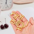 thumbnail image 4 of Billuyoard 6 Pieces Plastic Roman Arabic Clock Accessories Parts Repairing Office Number Indoor Watch Portable DIY Replacement Kit Decoración del hogar Billuyoard BFH000190-00, 4 of 6