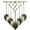 as shown, variant on Wall Hanging Decor Leaves Tapestry Boho Wall Decor Woven Feather Handmade Yarn Tassels Woven Wall Art Decorations for Nursery, Bedroom, Living Room Home Backdrop