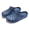 thumbnail image 1 of Zapatos de jardinería unisex Zapatos de jardinería transpirables Adultos Zapatos de jardinería de playa clásicos Zapatillas Sandalias 40 Azul oscuro, 1 of 12