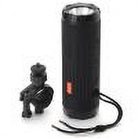 Altavoz impermeable para bicicleta, soporte para bicicleta, Compatible con Bluetooth con linterna