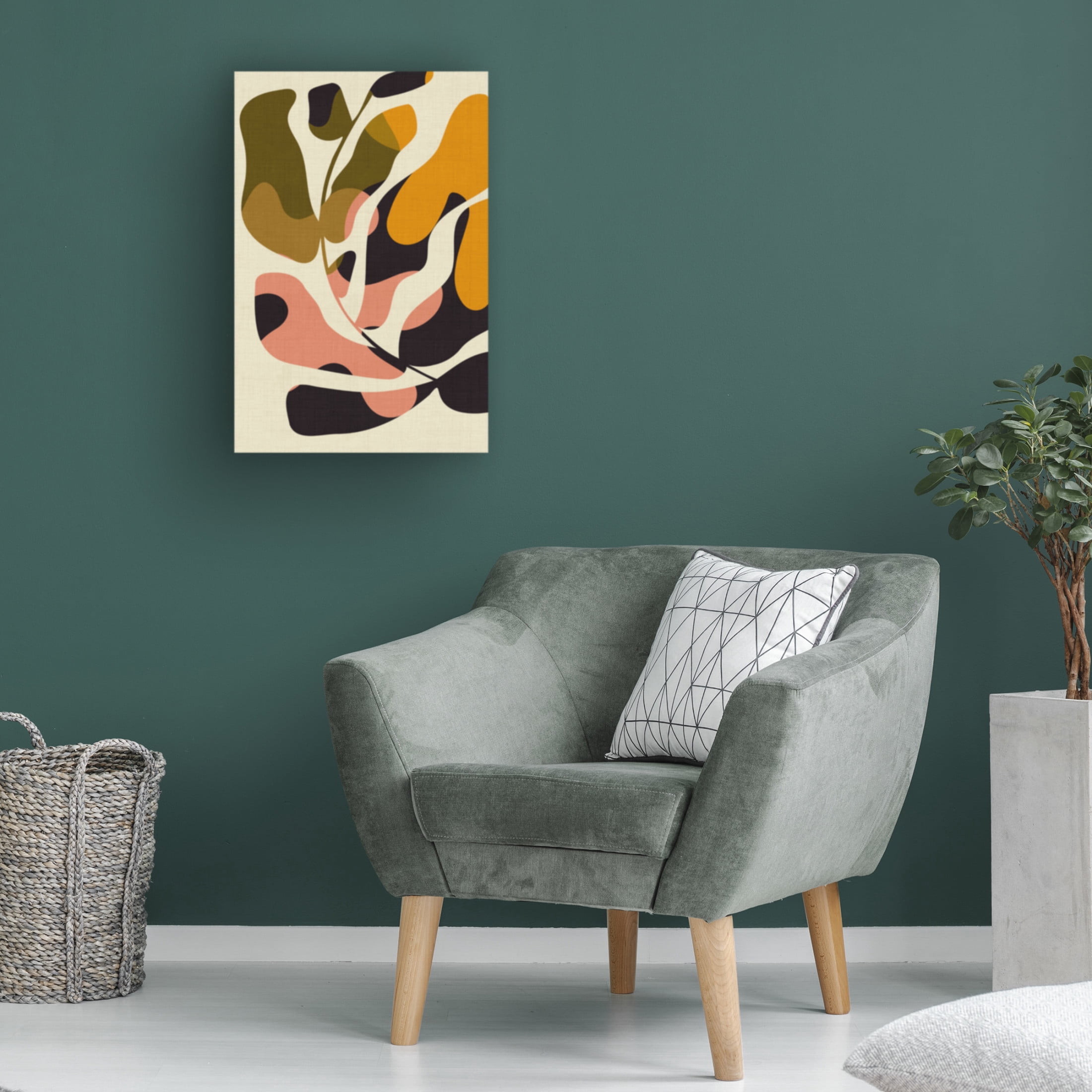 Trademark Fine Art Ana Rut Bre Mid Century Matisse Canvas Wall Art