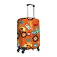 thumbnail image 3 of Easygdp Monster Truck Double-Sided Printed Elastic Suitcase Protective Cover,Invisible Zipper, Business Trip Luggage Cases,Washable And Resistant To Falling -Large, 3 of 9