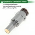 thumbnail image 6 of Unique Bargains 1 Pc No.1853436 Transmission Speed Sensor for Scania 3-series 113 E 1988-1996 Sturdy Car Gear Box VSS Speed Sensor, 6 of 6