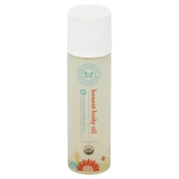 The Honest Co. Organic Body Oil, 4.0 FL OZ