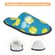 thumbnail image 3 of Balery Ball Tennis Pantuflas de Casa de Felpa Silenciosas con Diseño Estampado, Zapatillas Cómodas Antideslizantes de Algodón para Interior-Medium, 3 of 8
