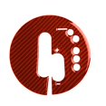 thumbnail image 1 of Embellecedor De Marco De Palanca De Cambios De Coche, Pegatinas De Decoración Interior De Coche De Fibra De Carbono Roja, Calcomanías De Estilo De Coche Compatibles Con Nissan 370Z Z34 2009-2021 Kearding VI005103-00, 1 of 7