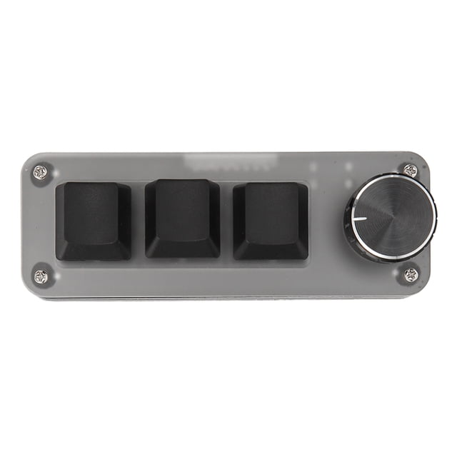 Key Mechanical Keyboard,Mini Custom Keyboard 3 Mini Keyboard Programming Macro Keyboard Exceptional Reliability